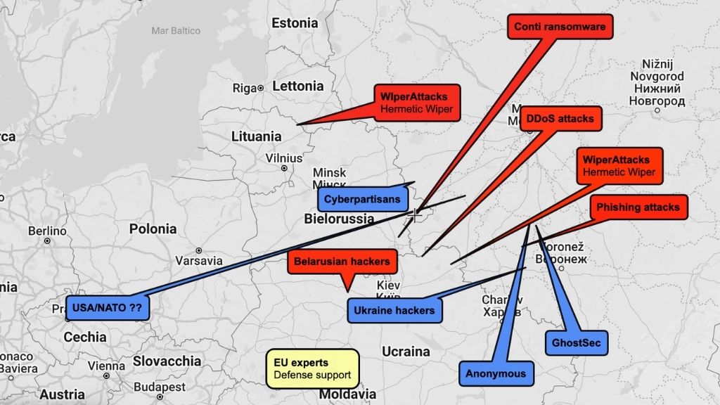 Dalla guerra informatica ad Anonymous contro la Russia: domande e risposte sulla cyberguerra